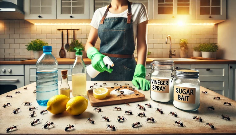Como acabar com as formigas da cozinha